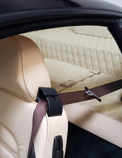 Ferrari Upholstery Diamond Stitching